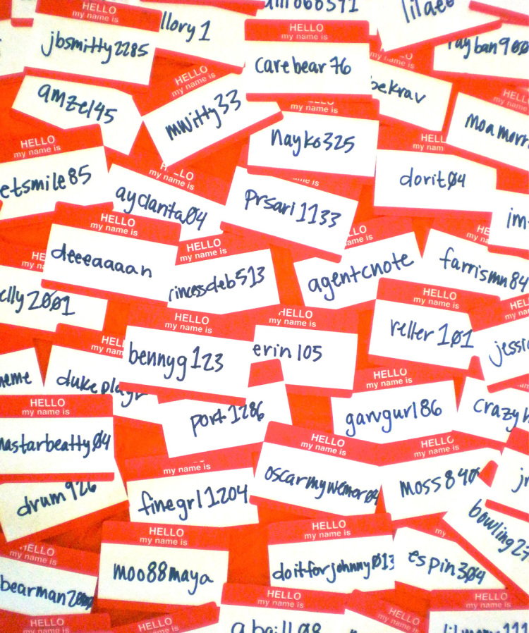 What is the Internet? – Screen Name Identities